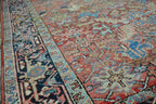 7' 3" x 10' 3" Persian Heriz Rug image 6