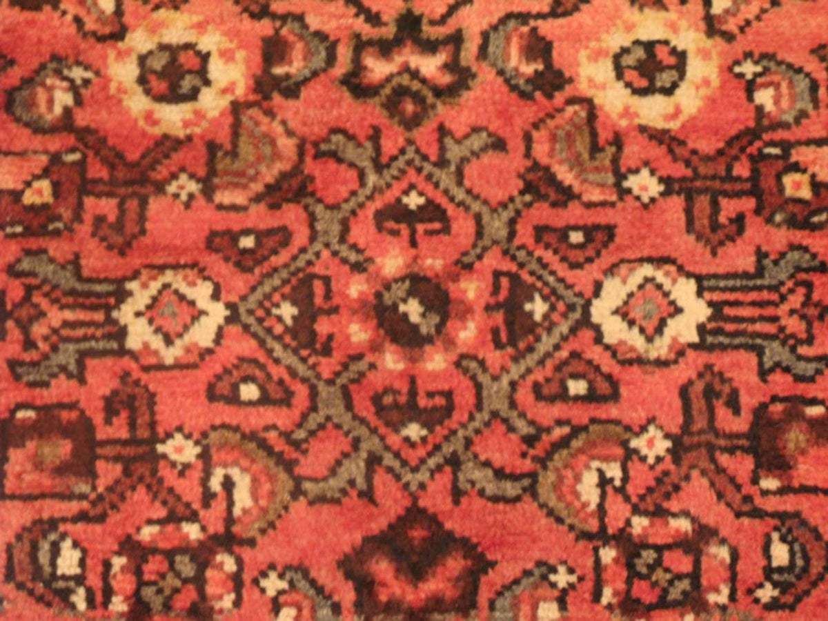 3' 8" x 10' 1" Persian Hosseinabad Runner image 6