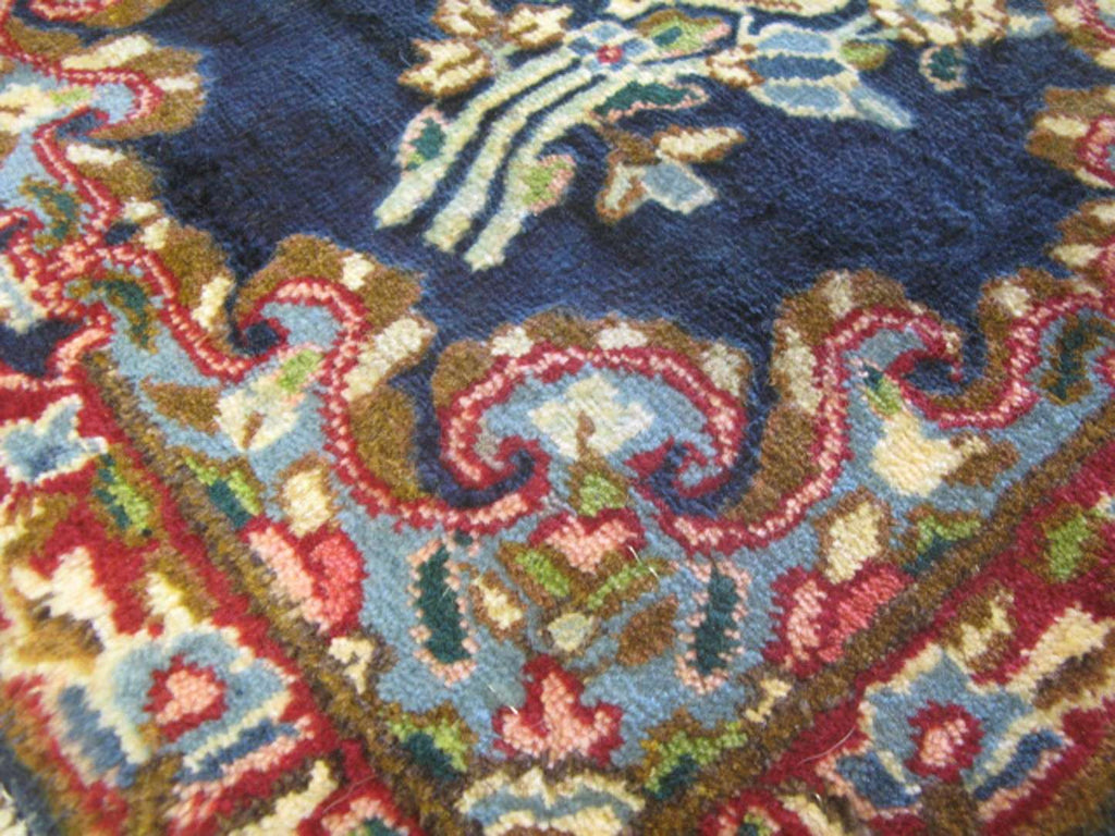 1' 9" x 1' 9" Persian Kerman Square Rug image 5
