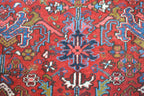 8' 0" x 10' 8" Persian Heriz Rug image 6