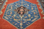 10' 1" x 13' 8" Pakistan Serapi Rug image 2