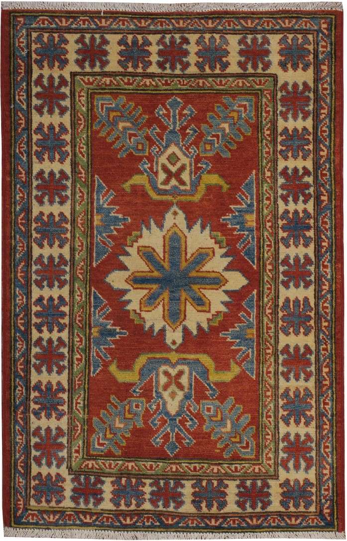 2' 8" x 4' 2" Pakistan Kazak Rug image 0