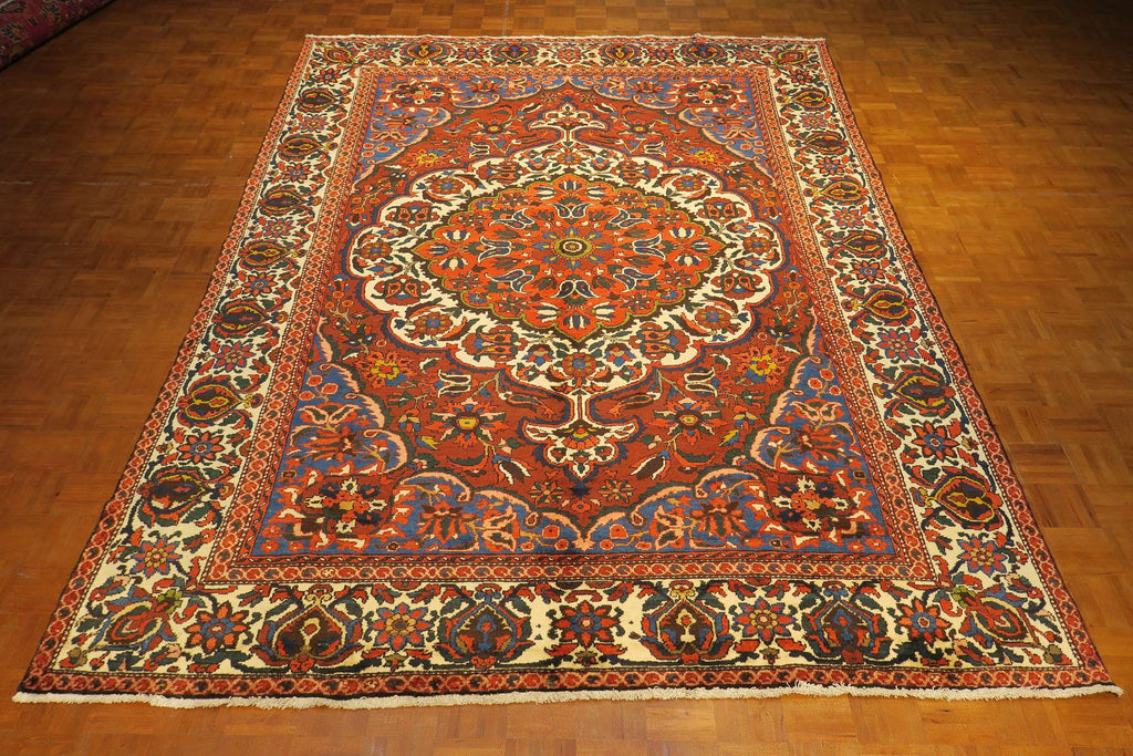 8' 0" x 11' 3" Persian Bakhtiar Rug image 6