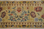 3' 9" x 4' 3" India Agra Rug image 7