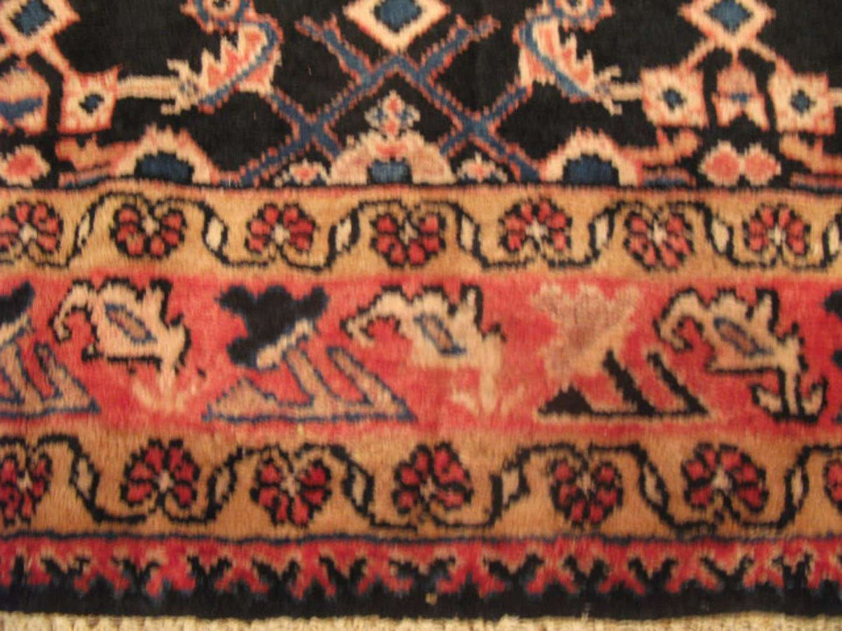 4' 3" x 9' 9" Persian Mahal Runner image 5