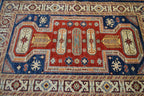 4' 0" x 6' 3" Pakistan Kazak Rug image 3