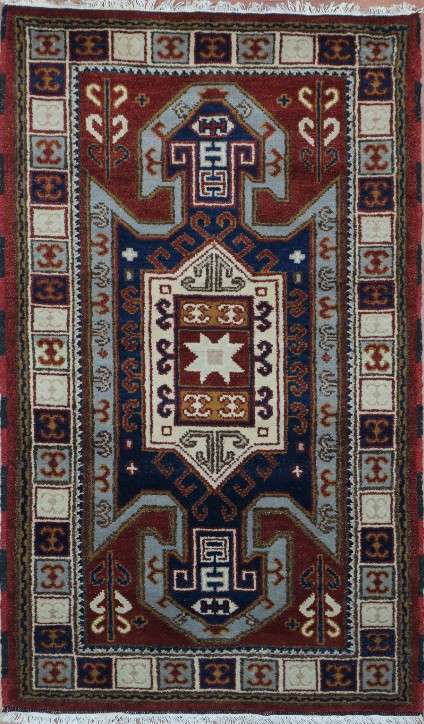 3' 0" x 5' 0" India Kazak Rug image 0