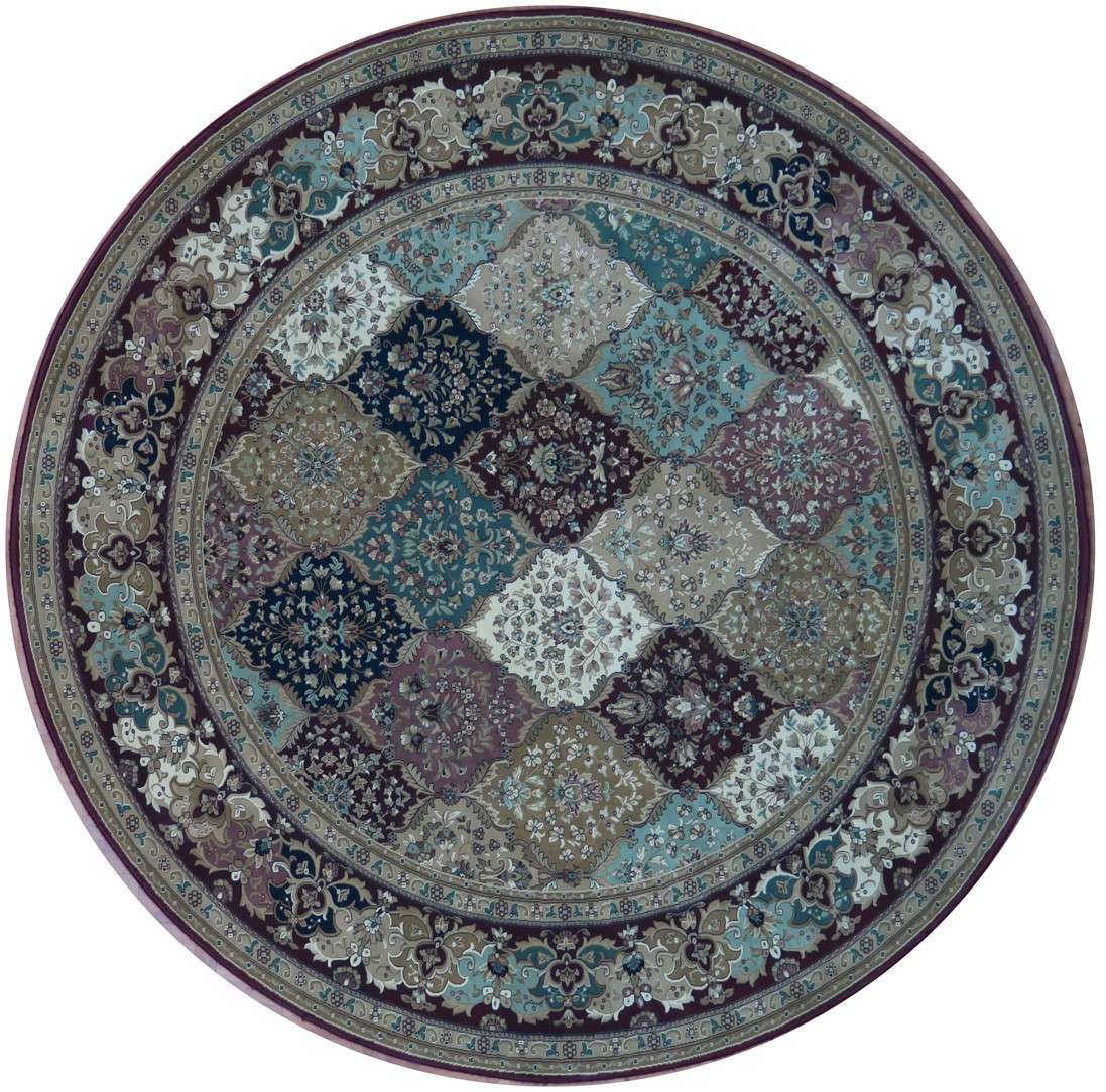 7' 8" x 7' 8" USA Contemporary Round Rug image 0
