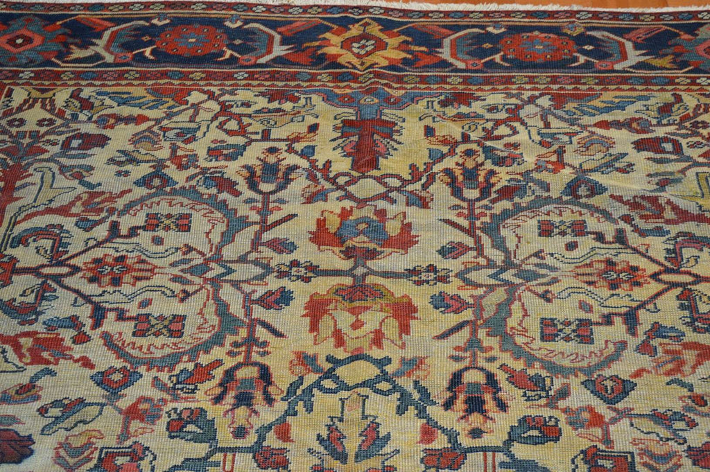 6' 9" x 9' 9" Vintage Mahal Rug image 9