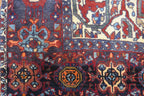 3' 7" x 6' 9" Vintage Zanjan Rug image 6