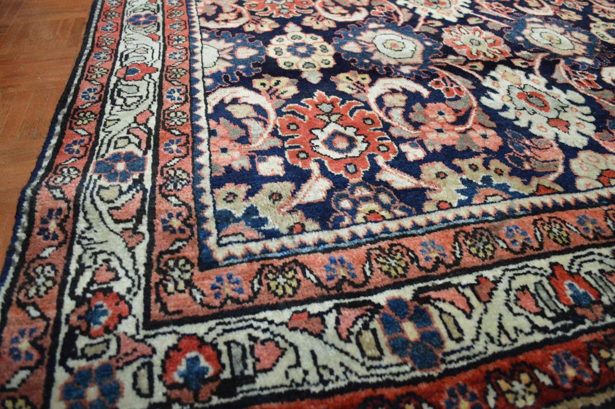 4' 8" x 10' 0" Persian Sarouk Rug image 8
