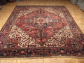 8' 5" x 10' 1" Persian Heriz Rug image 1