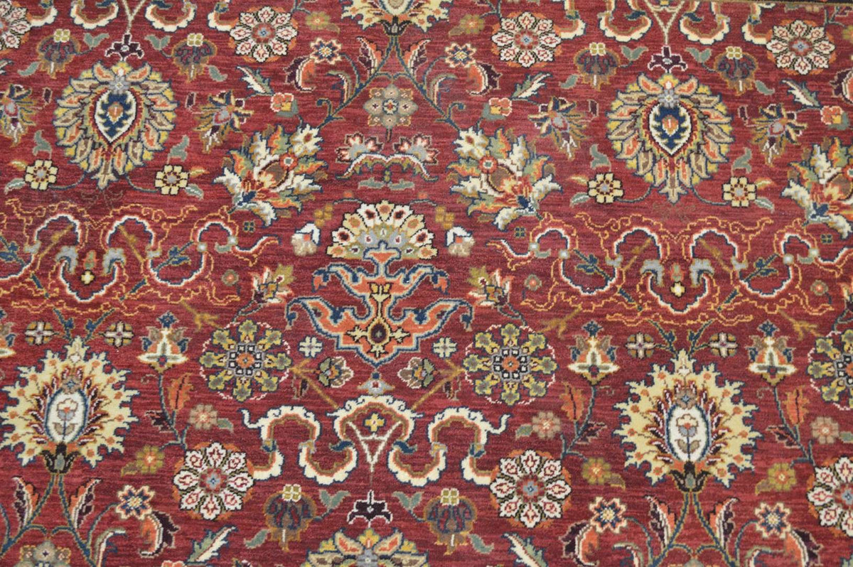6' 0" x 6' 0" India Agra Round Rug image 1