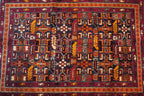 3' 5" x 5' 1" Persian Meshkin Rug image 10