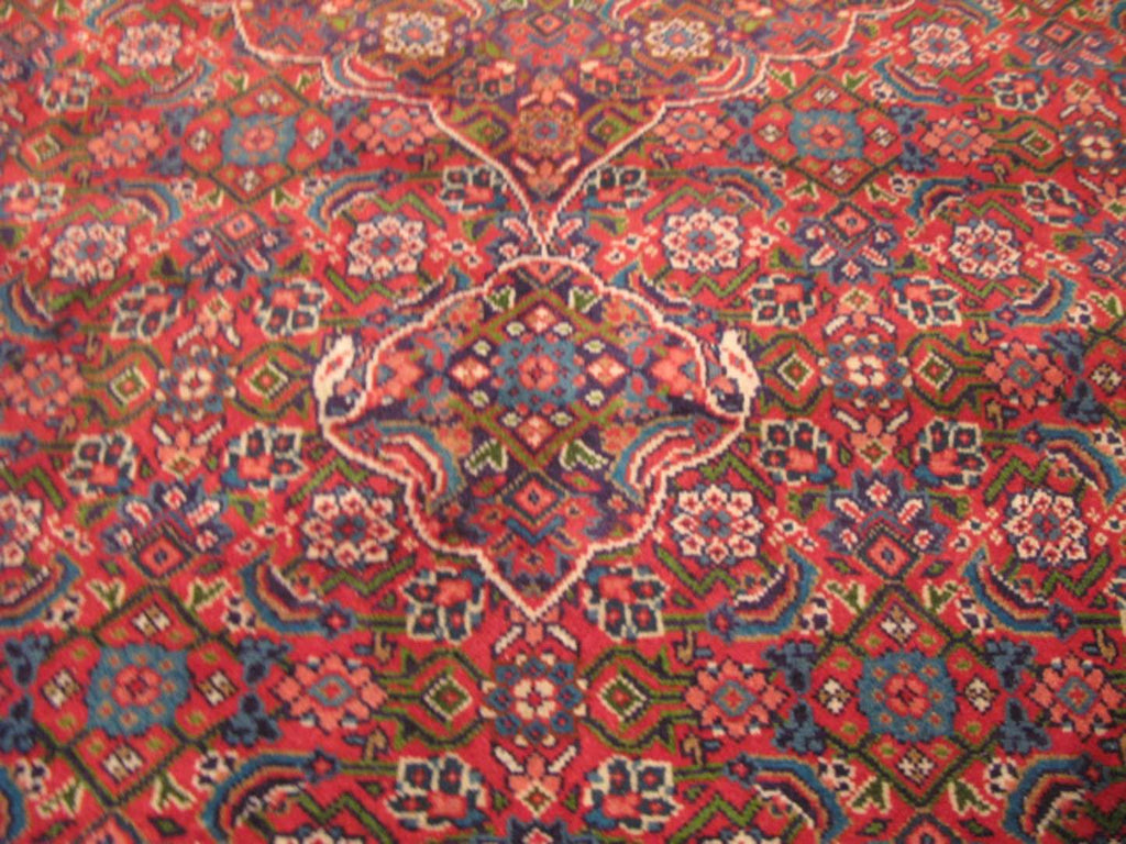 8' 4" x 11' 7" Persian Sarouk Rug image 5