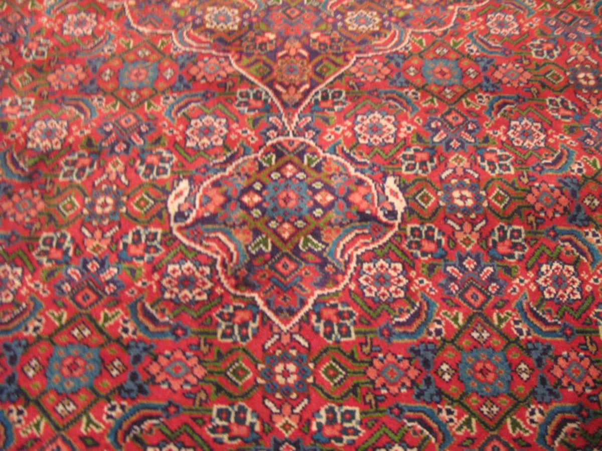 8' 4" x 11' 7" Persian Sarouk Rug image 5
