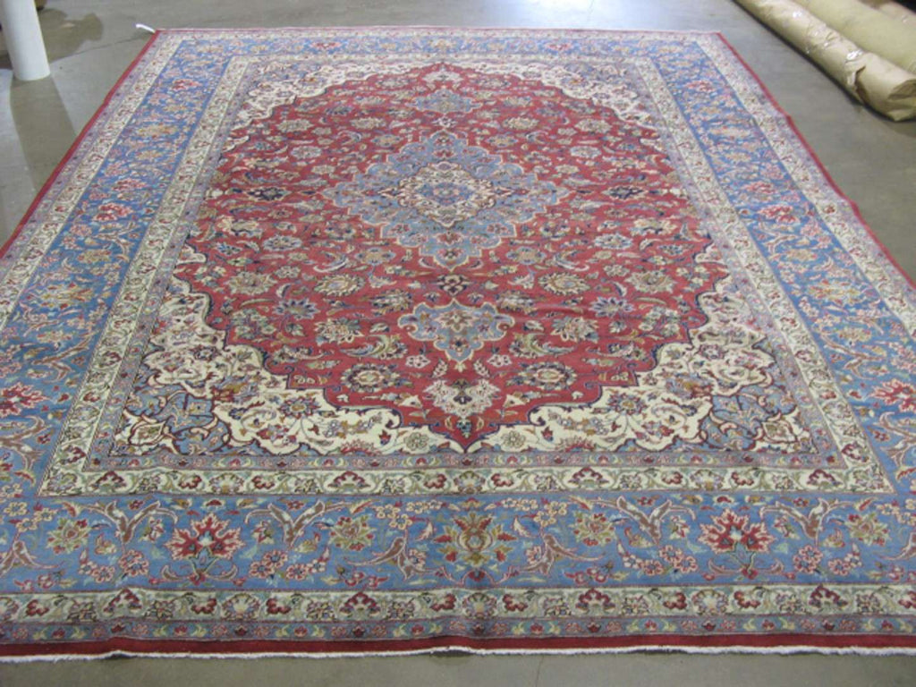 9' 1" x 13' 0" Persian Najafabad Rug image 1