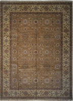 8' 9" x 12' 0" India Agra Rug image 0