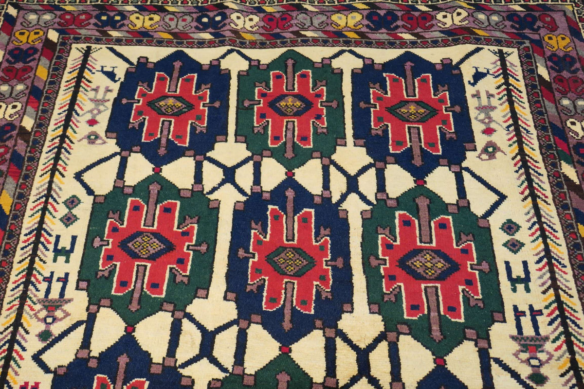 3' 9" x 5' 7" Persian Sirjan Rug image 11