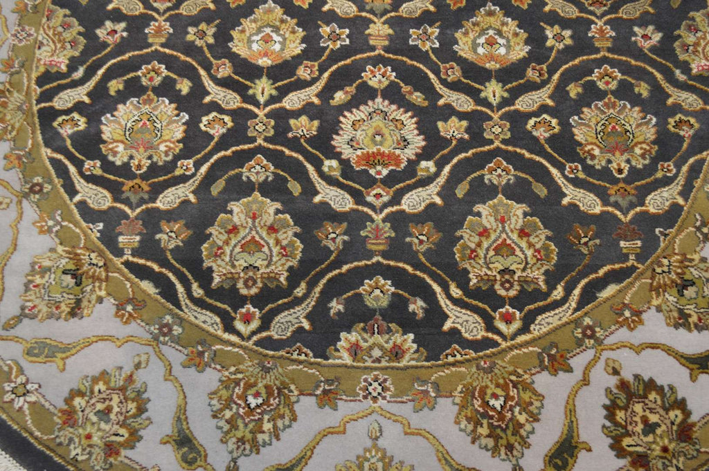 6' 3" x 6' 2" India Jaipur Round Rug image 6