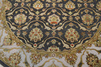 6' 3" x 6' 2" India Jaipur Round Rug image 6