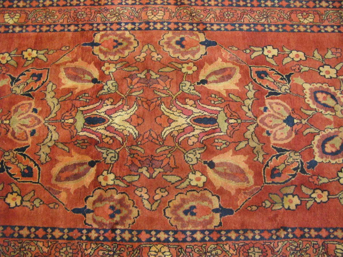 4' 2" x 12' 2" Persian Meshkin Runner image 4