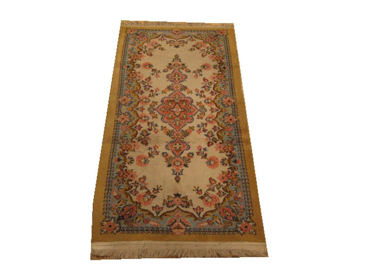 2' 3" x 4' 8" Persian Qum Runner image 0