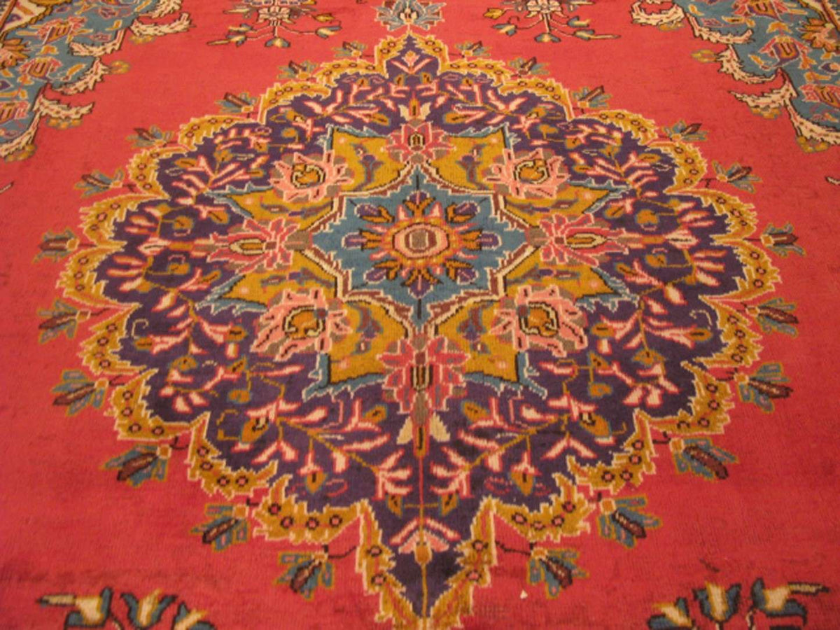 7' 3" x 9' 1" Persian Golpayegan Rug image 6