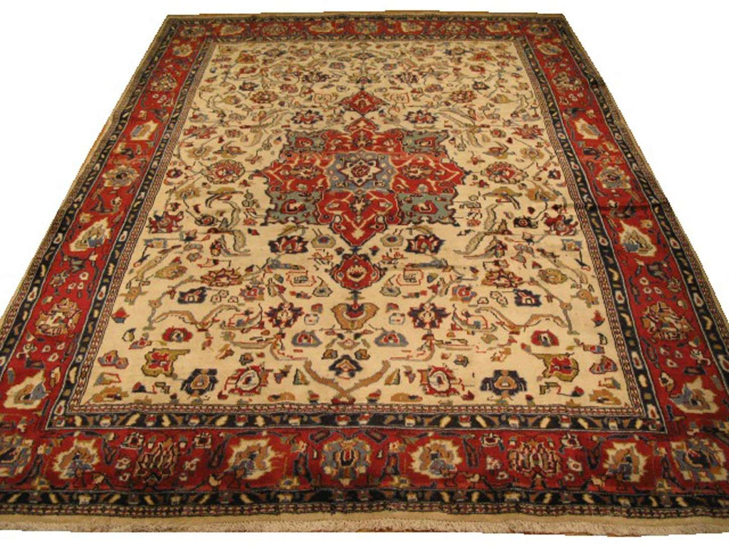 6' 8" x 9' 3" Persian Nanaj Rug image 0