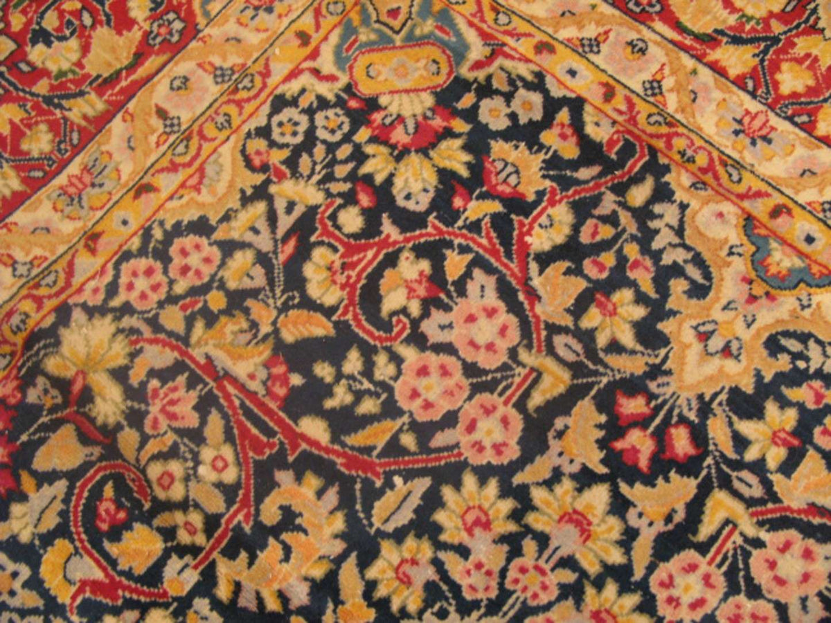 8' 3" x 11' 0" Persian Yaazd Rug image 4