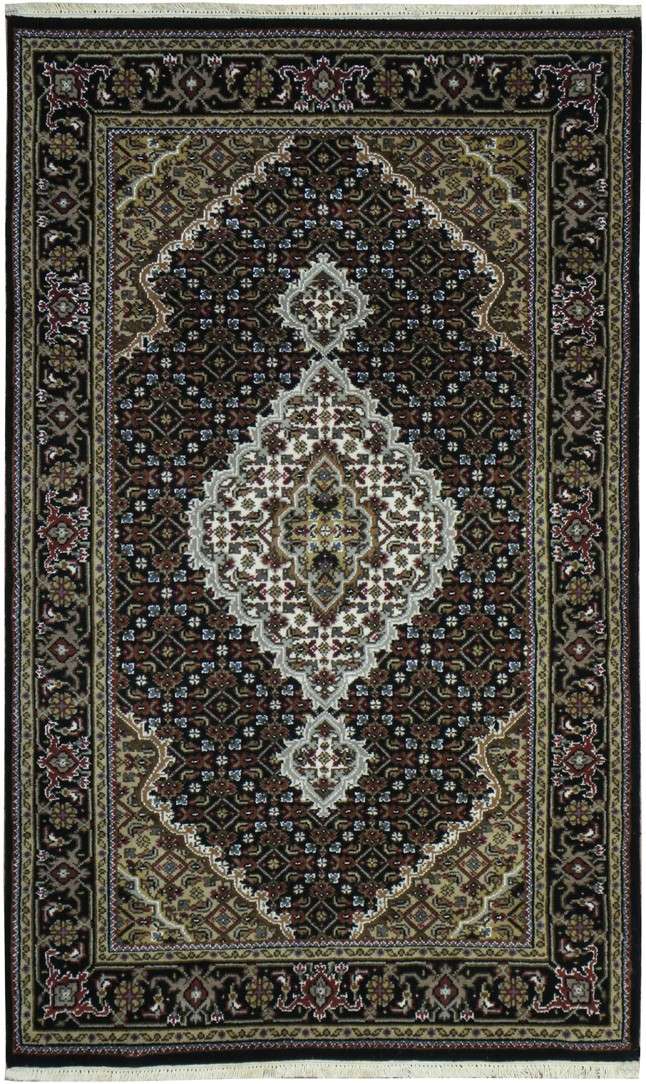3' 1" x 5' 1" India Bijar Rug image 0