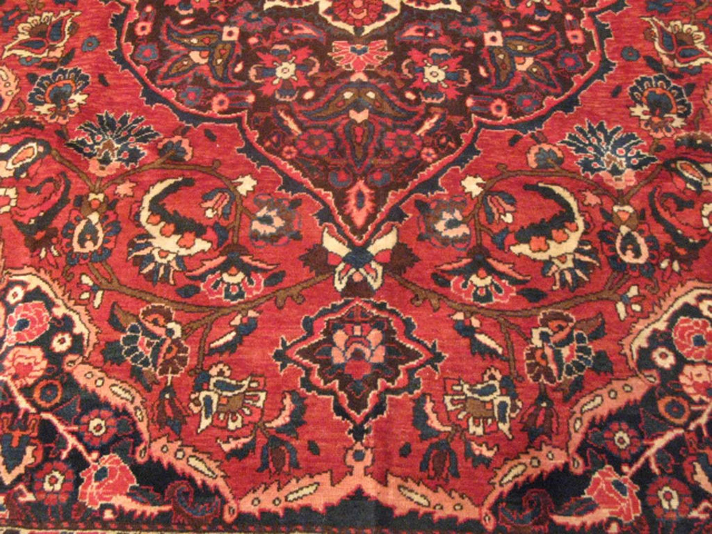 7' 0" x 10' 3" Vintage Bakhtiari Rug image 6