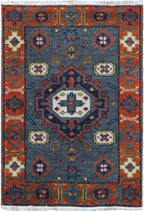 2' 0" x 3' 0" India Kazak Rug image 0