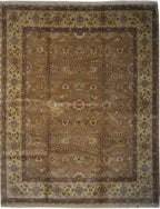 7' 8" x 9' 9" India Agra Rug image 0