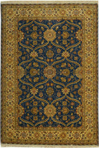 4' 2" x 6' 0" India Agra Rug image 0