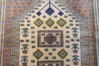 4' 2" x 5' 2" Persian Turkeman Rug image 4