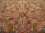 8' 1" x 11' 0" Persian Heriz Rug image 7