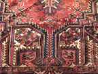 8' 7" x 11' 2" Persian Heriz Rug image 5