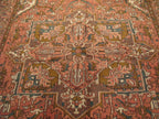 8' 1" x 11' 0" Persian Heriz Rug image 9