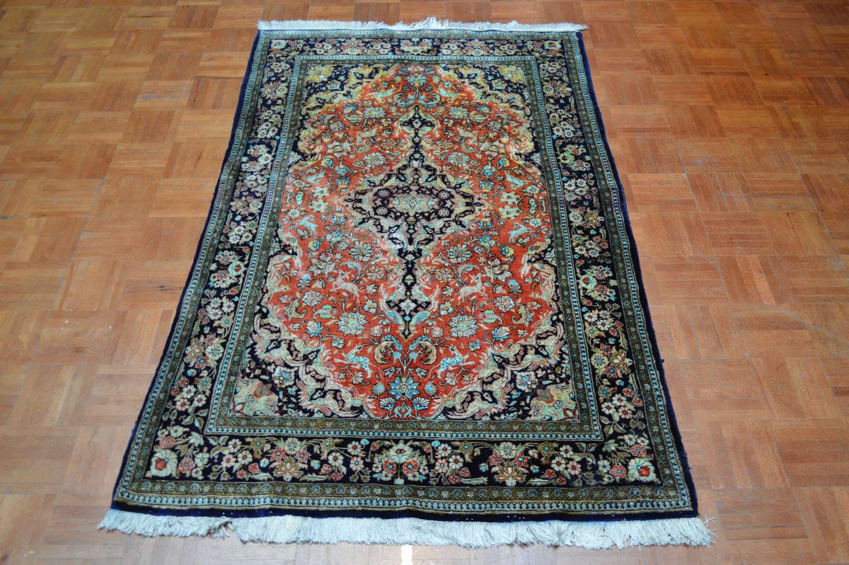 3' 3" x 5' 8" India Kashan Rug image 1