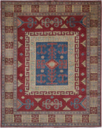 6' 4" x 8' 0" Caucasian Kazak Rug image 0