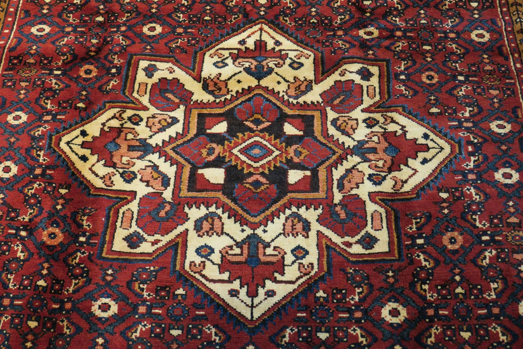 5' 1" x 7' 3" Persian Hamadan Rug image 10