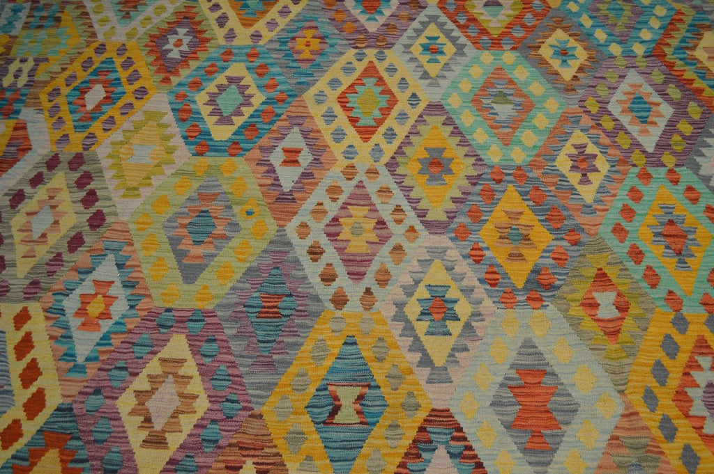 10' 3" x 16' 3" India Kilim Rug image 5