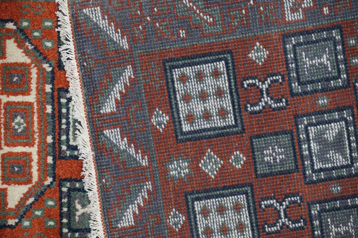 2' 0" x 6' 6" India Kazak Runner image 1