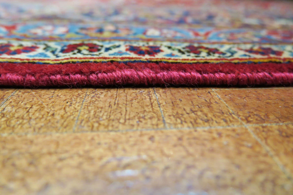 8' 0" x 11' 1" Persian Kashan Rug image 4