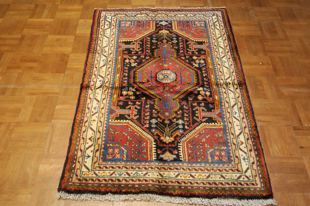 2' 7" x 4' 0" Persian Hamadan Rug image 5