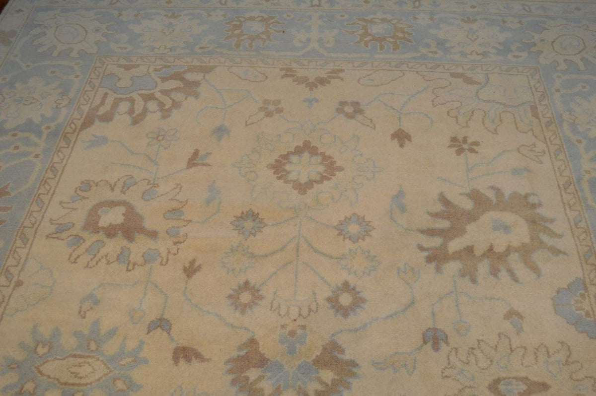 8' 2" x 10' 6" India Oushak Rug image 2