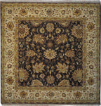 7' 9" x 8' 1" India Sultanabad Square Rug image 0