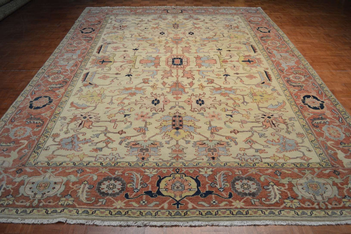 9' 4" x 13' 5" India Mahal Rug image 2