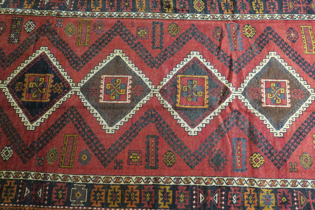 4'1'' x 8'8'' Persian Hamadan Runner image 6